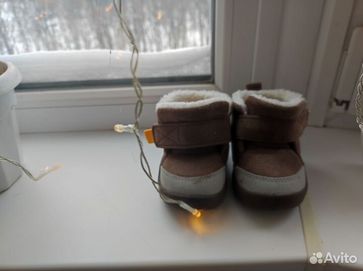 Ботинки пинетки демисезонные для малыша