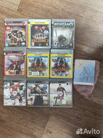 Диски карты мануалы Sony Playstation 3 xbox WII