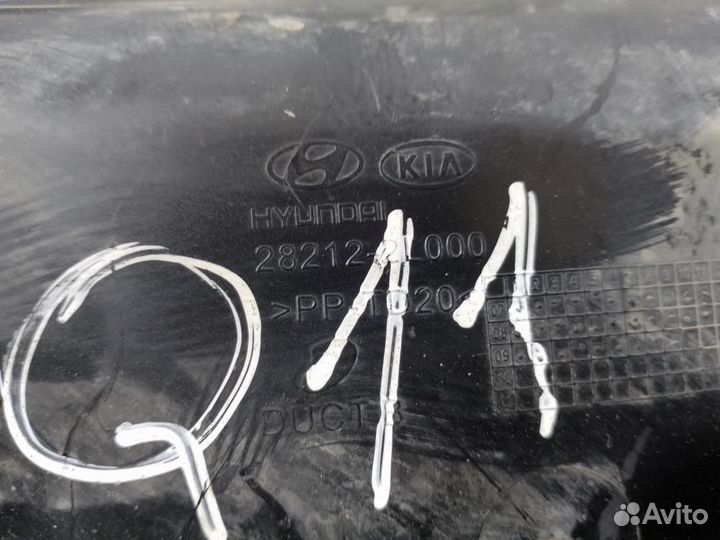 Воздухозаборник (внутри) 2007-2012 Hyundai I30