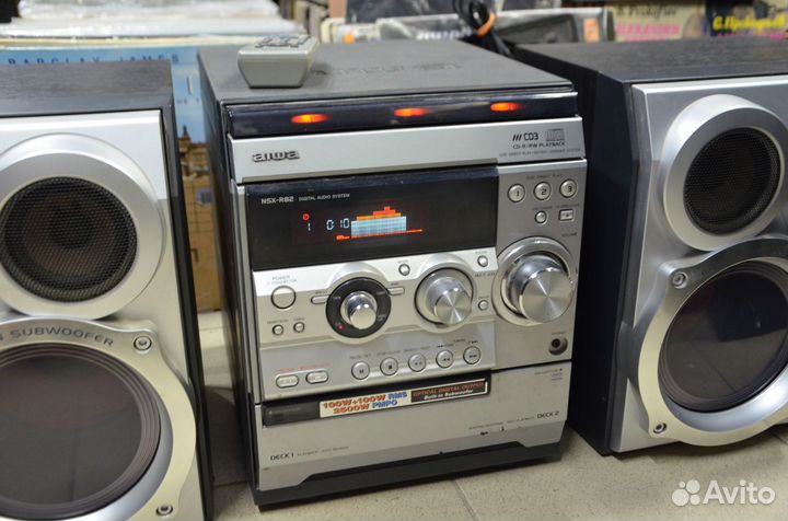 Музыкальный центр Aiwa CX-NR82V пульт