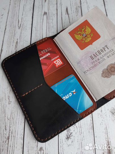 Обложка на паспорт кожа