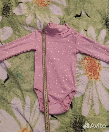 Боди с длинным рукавом на девочку