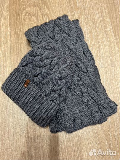 Комплект шапка и снуд