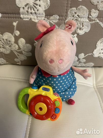 Игрушка Свинка пеппа фотоаппарат с проектором