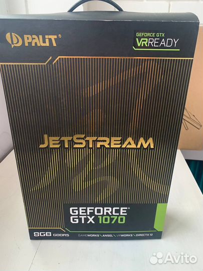 Видеокарта gtx 1070 8gb
