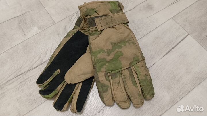 Перчатки зимние мох