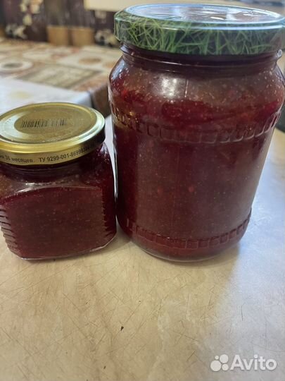 Клюква протёртая с сахором