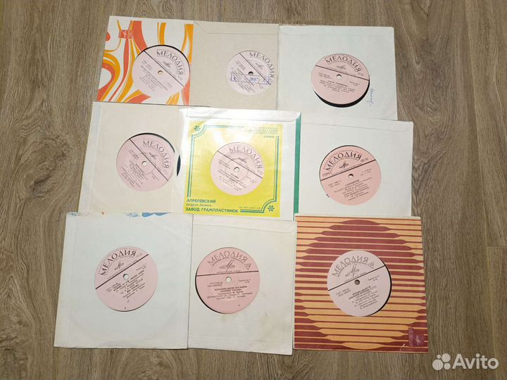 Виниловые грампластинки СССР