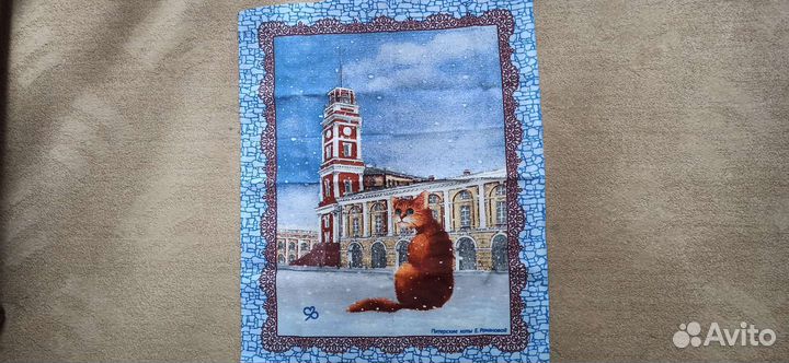 Полотенце льняное