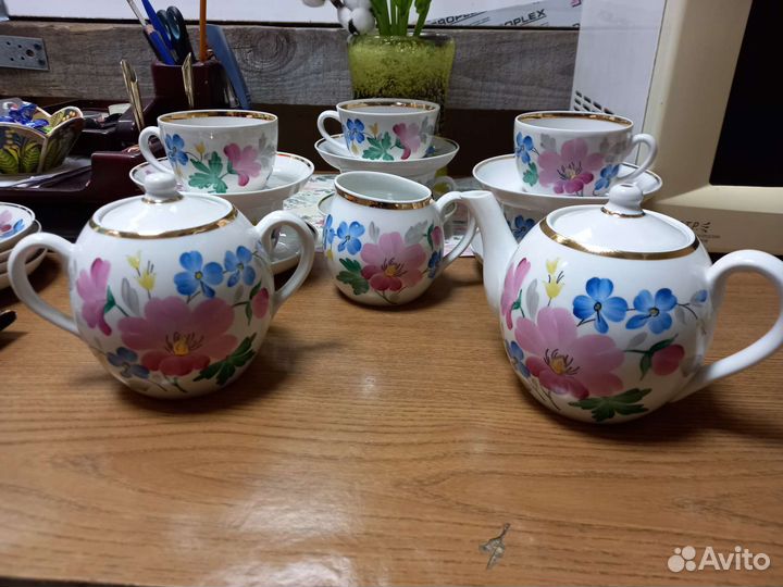 Чайный сервиз Песочное СССР