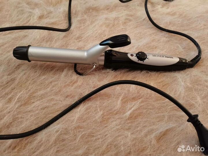 Щипцы плойка для завивки волос Moser ionic