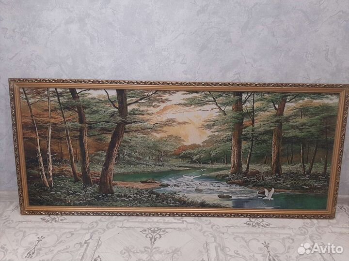 Картина из гобелена
