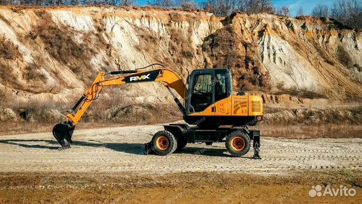 Колёсный экскаватор Runmax ER85W, 2024