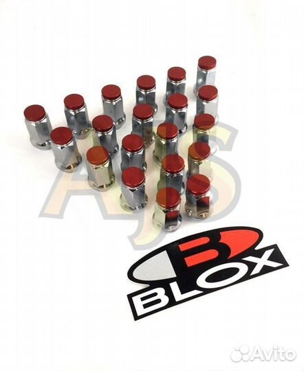 Гайки колесные Blox nut сталь M12*1.25 черный