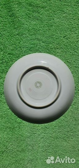 Блюдце 1930-е годы СССР Дулево