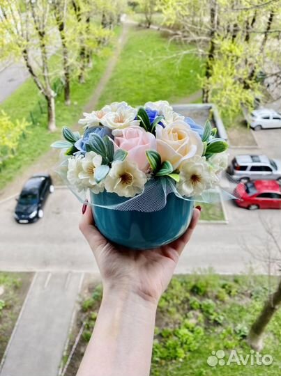 Мыло ручной работы букеты