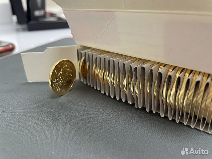 Золотая инвестиционная монета Георгий Победоносец