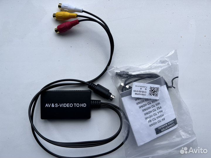 Конвертер видео в аудио-видео S-Video в hdmi