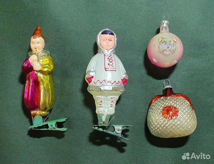 Елочные игрушки СССР