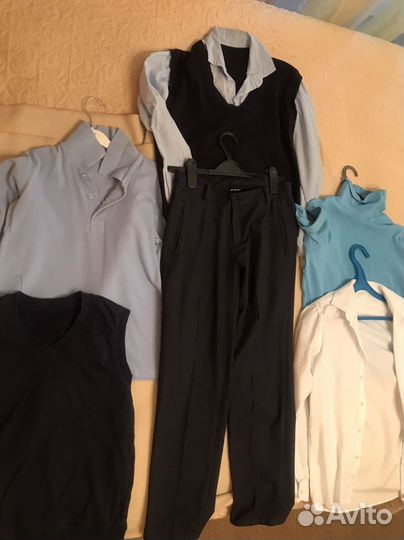 Комплект школьной формы для мальчика 10-12 лет