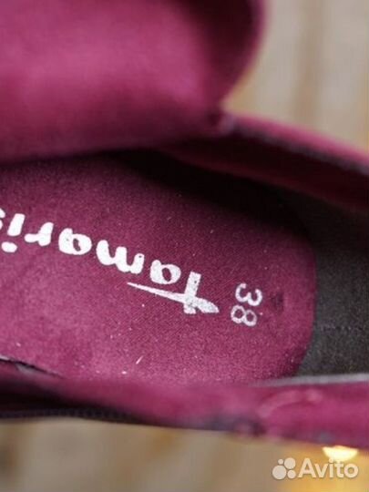 Ботильоны женские новые на каблуке tamaris 38