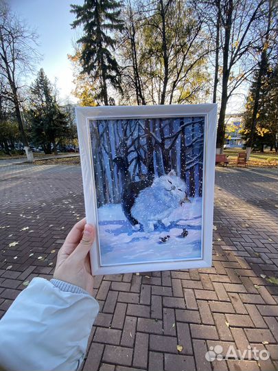 Картина маслом на холсте