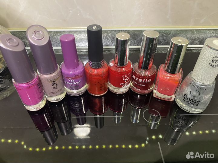 Лак для ногтей пакетом