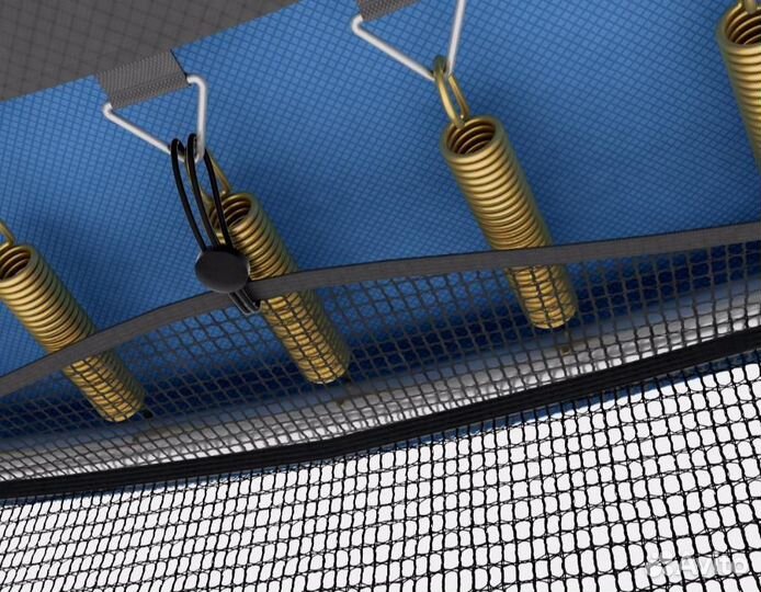 Батут unix line Classic 8 ft с сеткой и лестницей