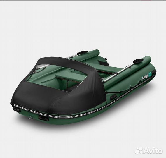 Надувная лодка gladiator E420X Зеленый