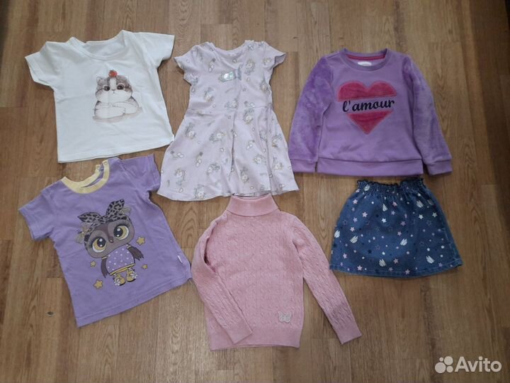 Вещи для девочки 104