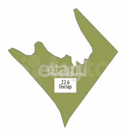 Участок 22,6 га (промназначения)