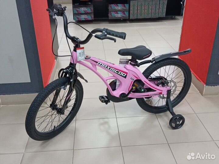 Велосипед 18 Maxiscoo Cosmic Стандарт роз.мат