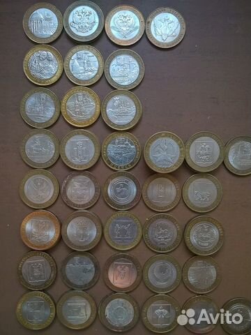 10 р Юбилейные биметаллические