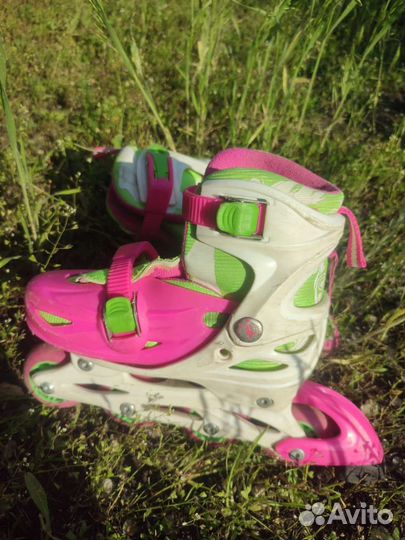 Роликовые коньки детские раздвижные