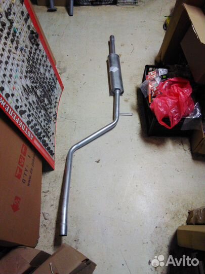 Резонатор renault logan