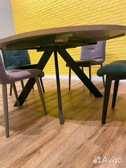 Стол круглый раздвижной