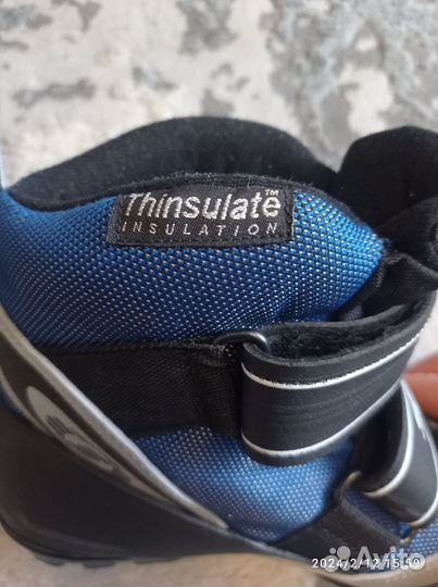 Лыжные ботинки Spine Relax. SNS. 39 Р (24,6). Б/У