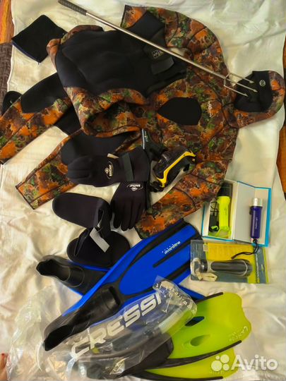 Гидрокостюм для подводной охоты