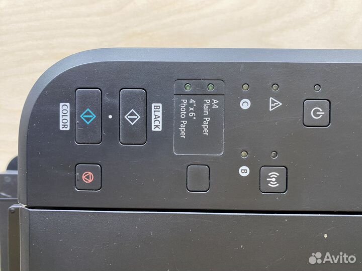 Принтер сканер копир лазерный цветной canon