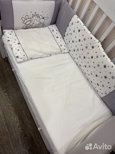 Бортики Комплект для детской кроватки 
