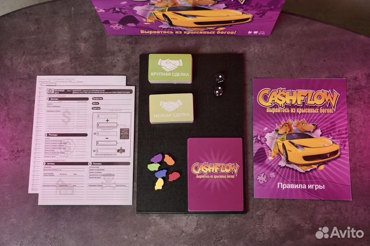 Настольная игра денежный поток cashflow