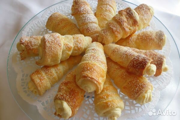 Конусы-формы для Пирожных и Круассанов 3х12см.-4шт