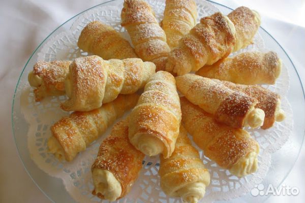 Конусы-формы для Пирожных и Круассанов 3х12см.-4шт