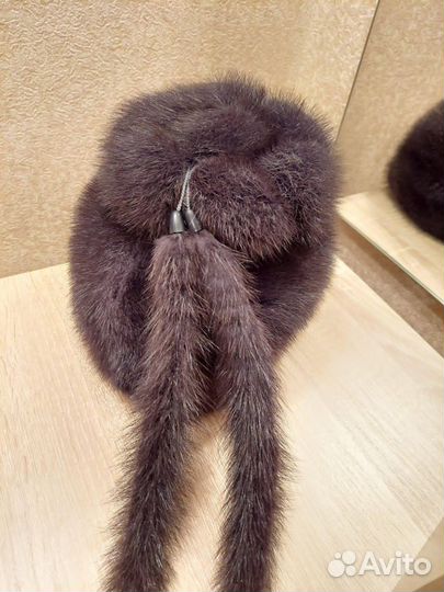 Шапка норковая женская