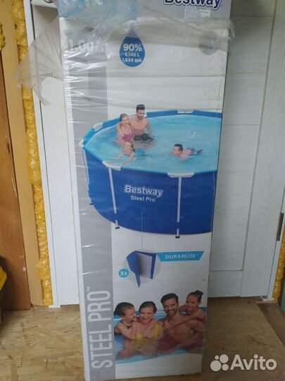 Каркасный бассейн бу