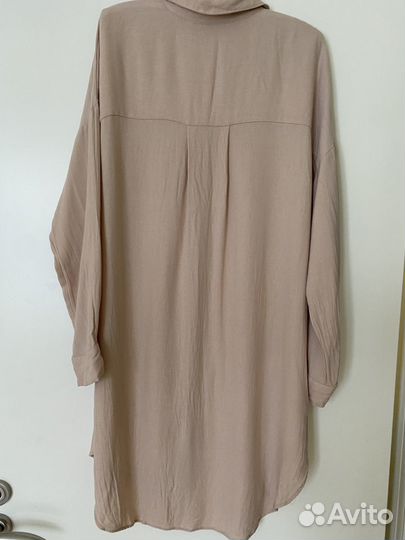 Платье-рубашка Zara 42-44р