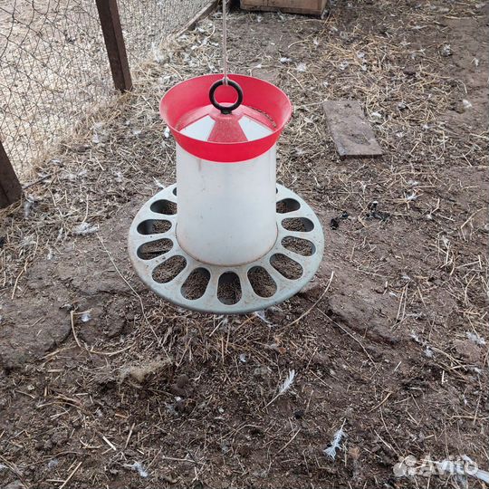 Кормушки и поилки для кур