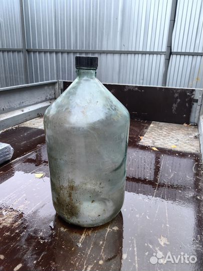 Бутыль стеклянная 20 литров