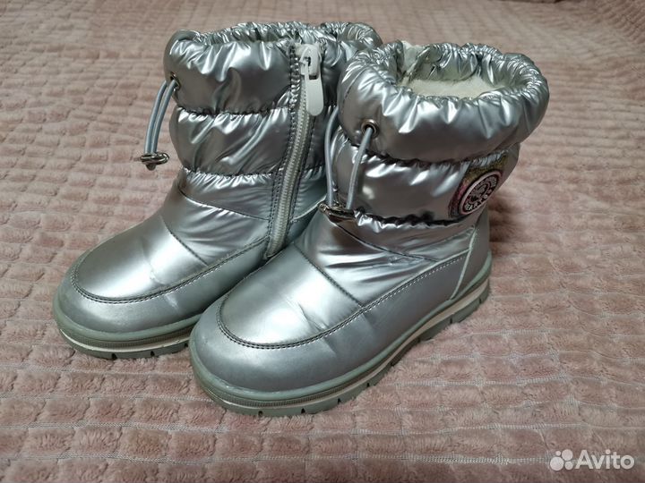 Дутики зимние на девочку