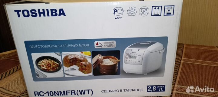 Мультиварка Toshiba RC-10nmfr